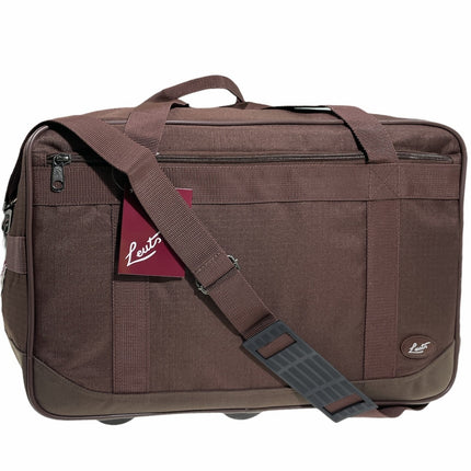 44L Foldable Duffel Bag Gym Sports Luggage Travel Foldaway School Bags - Rust