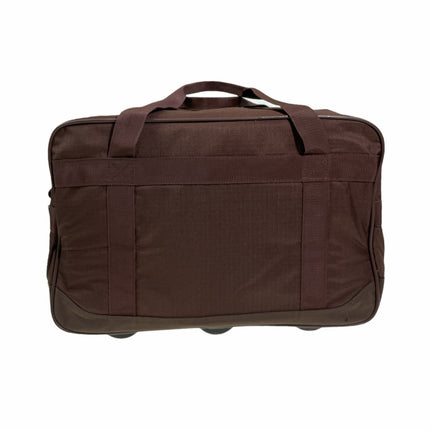 44L Foldable Duffel Bag Gym Sports Luggage Travel Foldaway School Bags - Rust