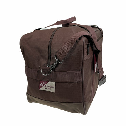 44L Foldable Duffel Bag Gym Sports Luggage Travel Foldaway School Bags - Rust
