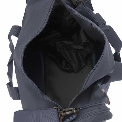 28L Travel Foldable Duffel Bag Gym Sports Luggage Foldaway School Bags - Navy
