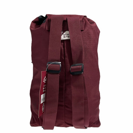 26L Foldable Deep Backpack Bag Gym Sports Luggage Travel Back Pack - Maroon