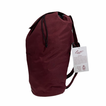 26L Foldable Deep Backpack Bag Gym Sports Luggage Travel Back Pack - Maroon