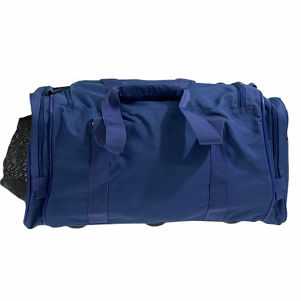 44L Travel Foldable Duffel Bag Gym Sports Luggage Travel Foldaway D-Zip Top School Bags - Royal Blue