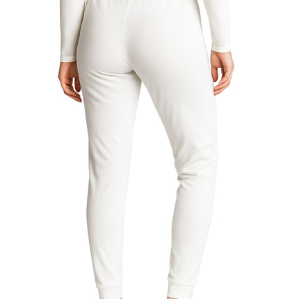 Womens Merino Wool Long Janes Thermal Underwear Layer Thermals Leggings Pants - Beige - 10-12