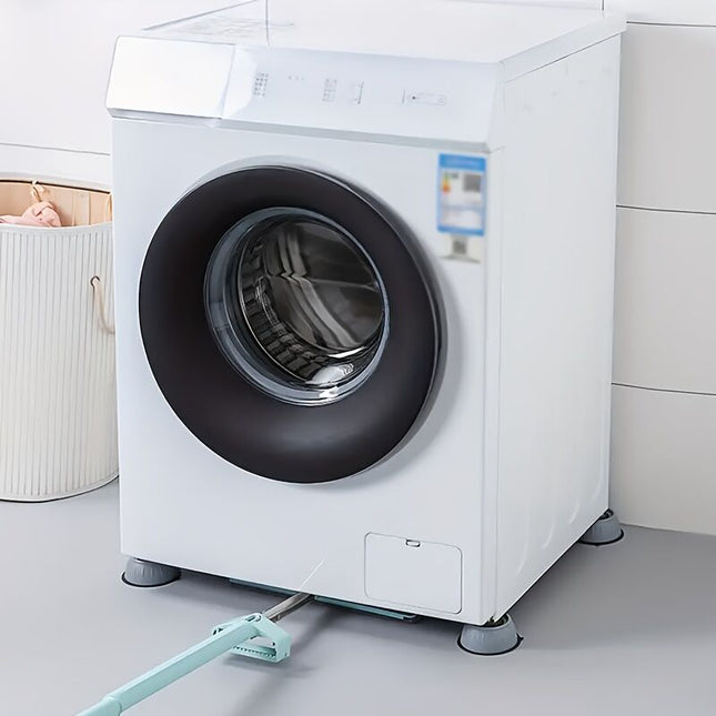 4-Pack Anti-Vibration Washing Machine Pads – Shock Absorbing & Non-Slip Appliance Feet