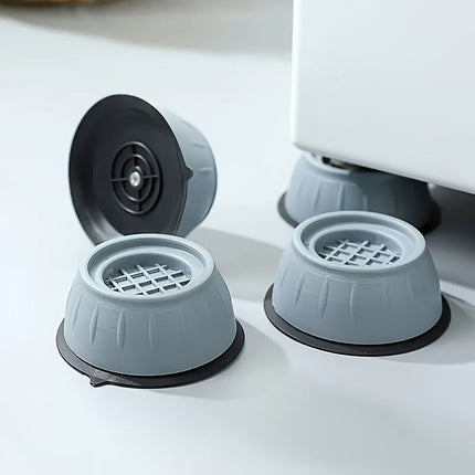 4-Pack Anti-Vibration Washing Machine Pads – Shock Absorbing & Non-Slip Appliance Feet