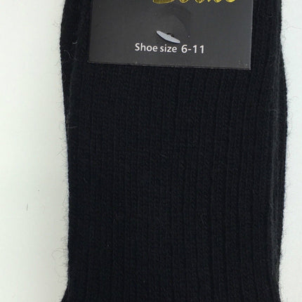 2 Pairs WOOL BLEND SOCKS Mens Soft Dress Thick Work Thermal Warm Cushion Foot - 6-11