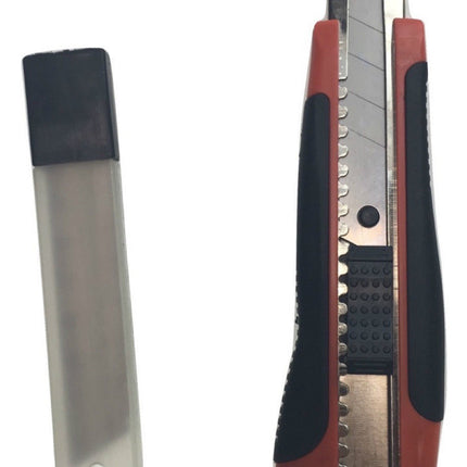 BOX CUTTER & BLADES Knife Retractable Blade Snap Off Razor 18mm Durable Opener