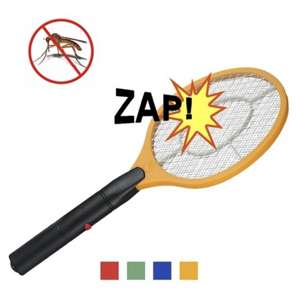 BUG ZAPPER RACKET Fly Mosquito Pest Swatter Net Racquet Electric Insect Killer