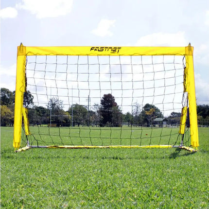 Summit Pop Up Fastnet Soccer Goal Futsal Football Portable Flexible (1.5m x 0.9m)