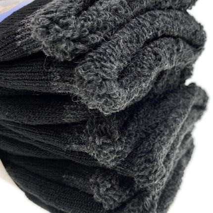 3 Pairs Heavy Duty Merino Wool Work Socks Extra Thick Cushion (Size 11-14)
