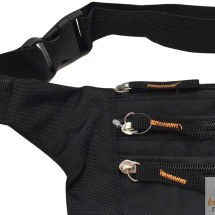 Travel Money Belt Passport Wallet Pouch Card Waist Credit Card Holder Bum Bag