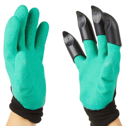 Garden Guru Waterproof and Puncture Resistant Gloves w Claws Digging