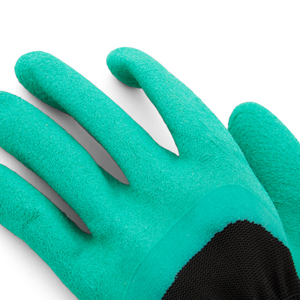 Garden Guru Waterproof and Puncture Resistant Gloves w Claws Digging
