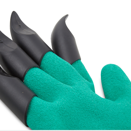 Garden Guru Waterproof and Puncture Resistant Gloves w Claws Digging