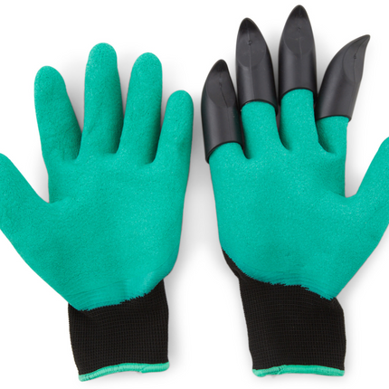 Garden Guru Waterproof and Puncture Resistant Gloves w Claws Digging
