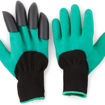 Garden Guru Waterproof and Puncture Resistant Gloves w Claws Digging