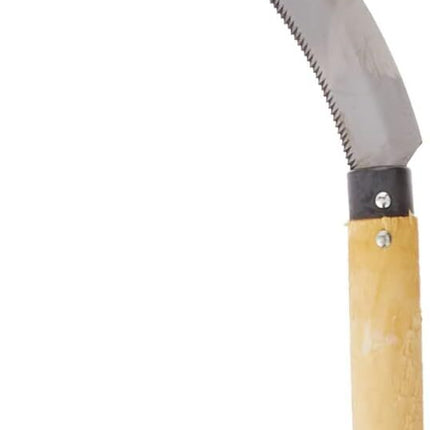Quality 36cm Sickle Farming Reaping Hook Gardening Grass Wooden Handle Scythe