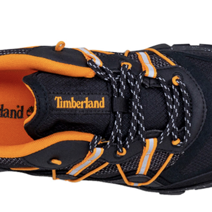 Timberland Mens Garrison Trail Hiking Sneakers Shoes Trekking Runners - Black - US 9