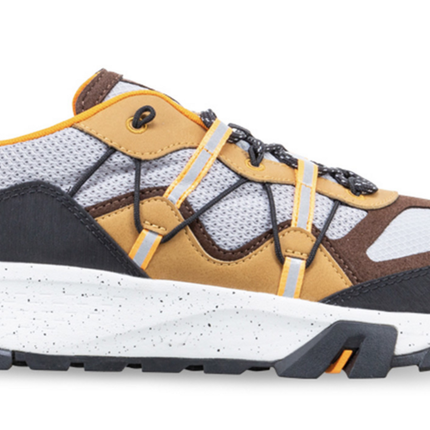 Timberland Mens Garrison Trail Hiking Sneakers Shoes Trekking Runners - Grey Mesh/Brown - US 10