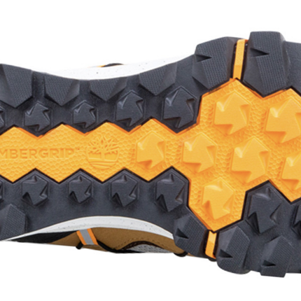 Timberland Mens Garrison Trail Hiking Sneakers Shoes Trekking Runners - Grey Mesh/Brown - US 10
