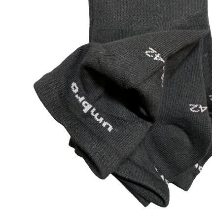 Umbro Mens Trainer Ankle Socks - Black - 1 Pack of 3 Pairs - EU 39-42