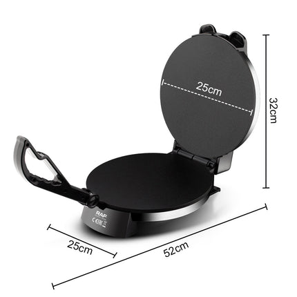Electric Roti Maker, tortilla maker, crepe maker, bread maker for every home