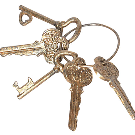 Antique Gold Love Dream Key Bunch 18cm