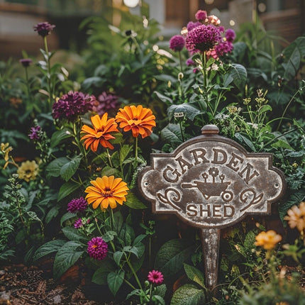 Garden Shed Cast Iron Stake 29cm