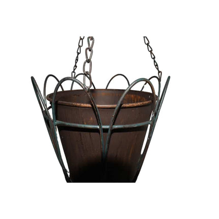 Hanging Potplanter w Pot Wall Bracket Hummingbirds 55cm