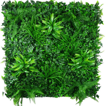 Luxury Green Tropics Vertical Garden/Green Wall UV Resistant 100cm x 100cm