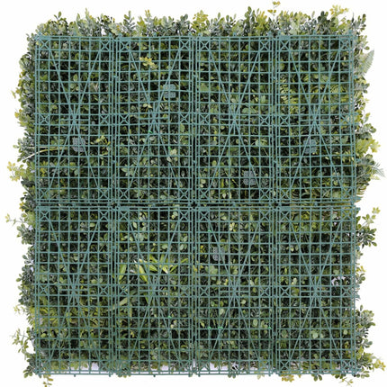 Luxury Vista Green Recycled Vertical Garden / Green Wall UV Resistant 100cm X 100cm
