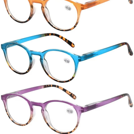 Bulk 24 Tortoiseshell & Bright Reading Glasses +2.00 Spring Hinge