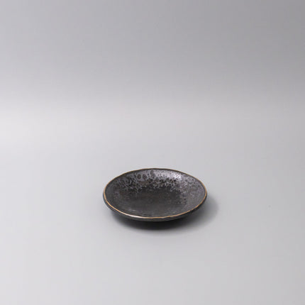 Plate 13cm Black Pearl Glaze