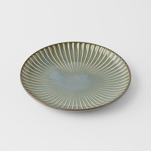 Tapas Plate 16cm Green Sendan Glaze
