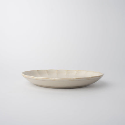 Side Plate 21cm Ivory Rinka Glaze