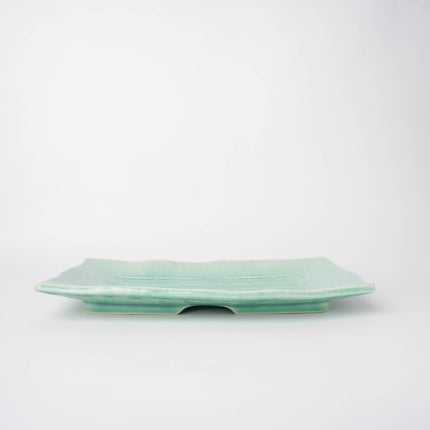 Serving Plate 28.5cm Celadon Glaze