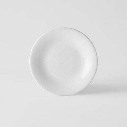 Tapas Plate 17cm Parchment White Glaze
