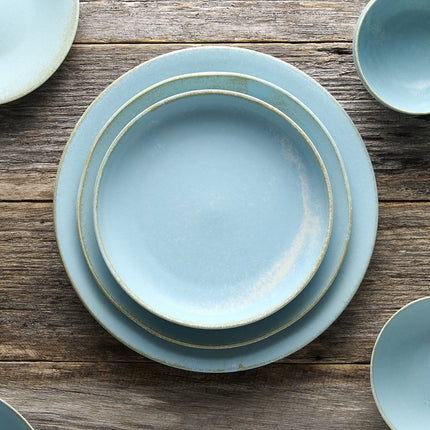 Side Plate 21cm Soda Blue Glaze