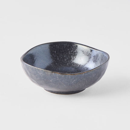 Sauce Dish Organic 11cm Kanso Matte Black Glaze