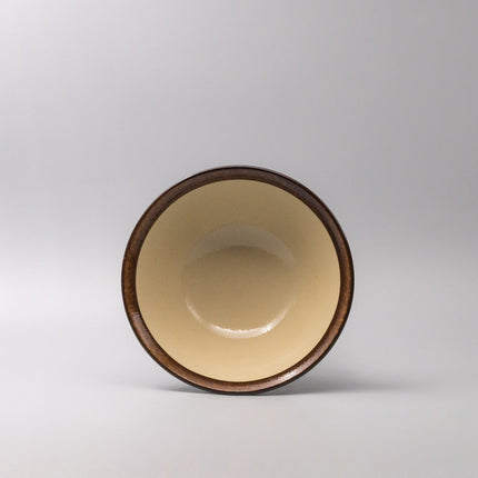 Udon Bowl 22cm Toffee Mon Glaze
