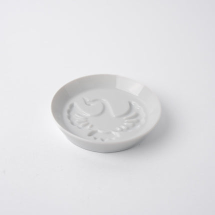 Sauce Dish Silhouette Crane