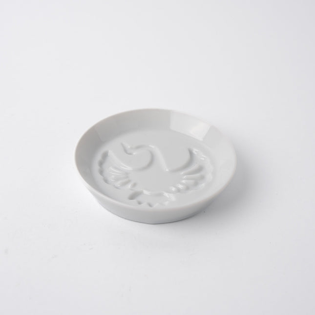 Sauce Dish Silhouette Crane