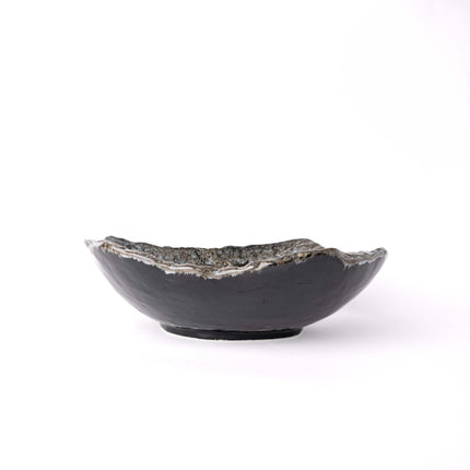 Platter 26.5cm Shiranami Glaze