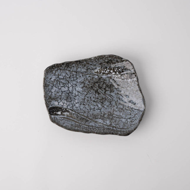 Sushi Plate 21cm Shiranami Glaze