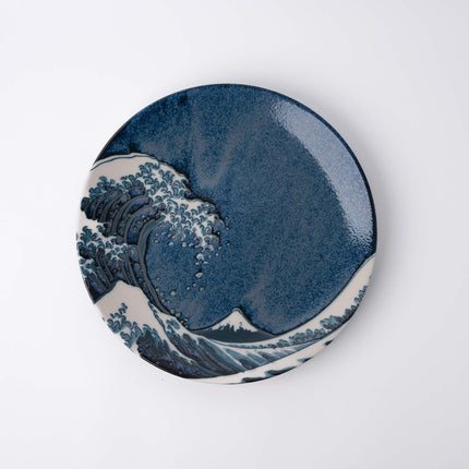 Plate 27.5cm Hokusai Great Wave Design