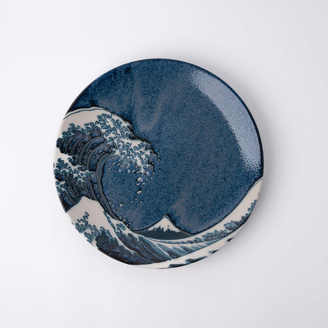 Plate 27.5cm Hokusai Great Wave Design