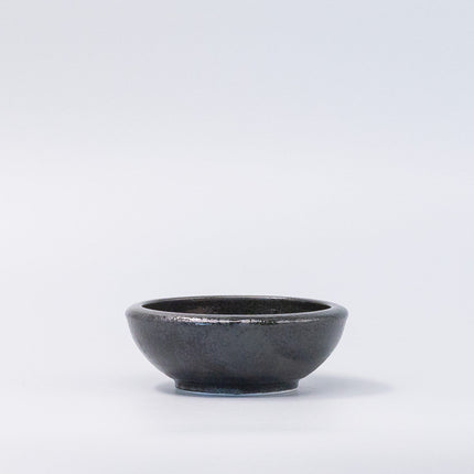 Bowl 12cm Gold Brush Glaze