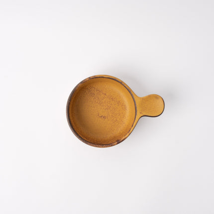Oven Pot with Handle Yellow Donabe