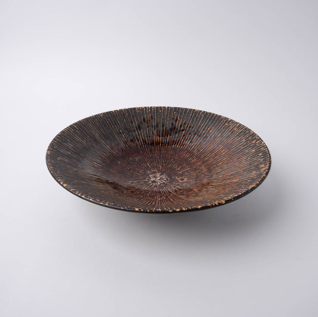 Serving Bowl 27cm Craft Rust Glaze